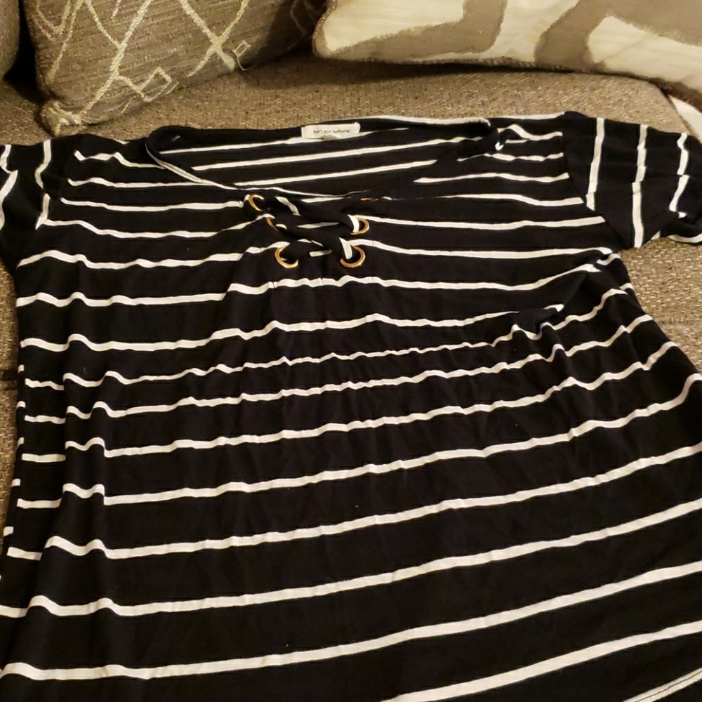 Don't Stop Believing Womens Blouse A10